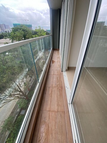 Balcony in 2 BHK Apartment at Indiabulls One Indiabulls, Pokhran Road No Two – for Rent