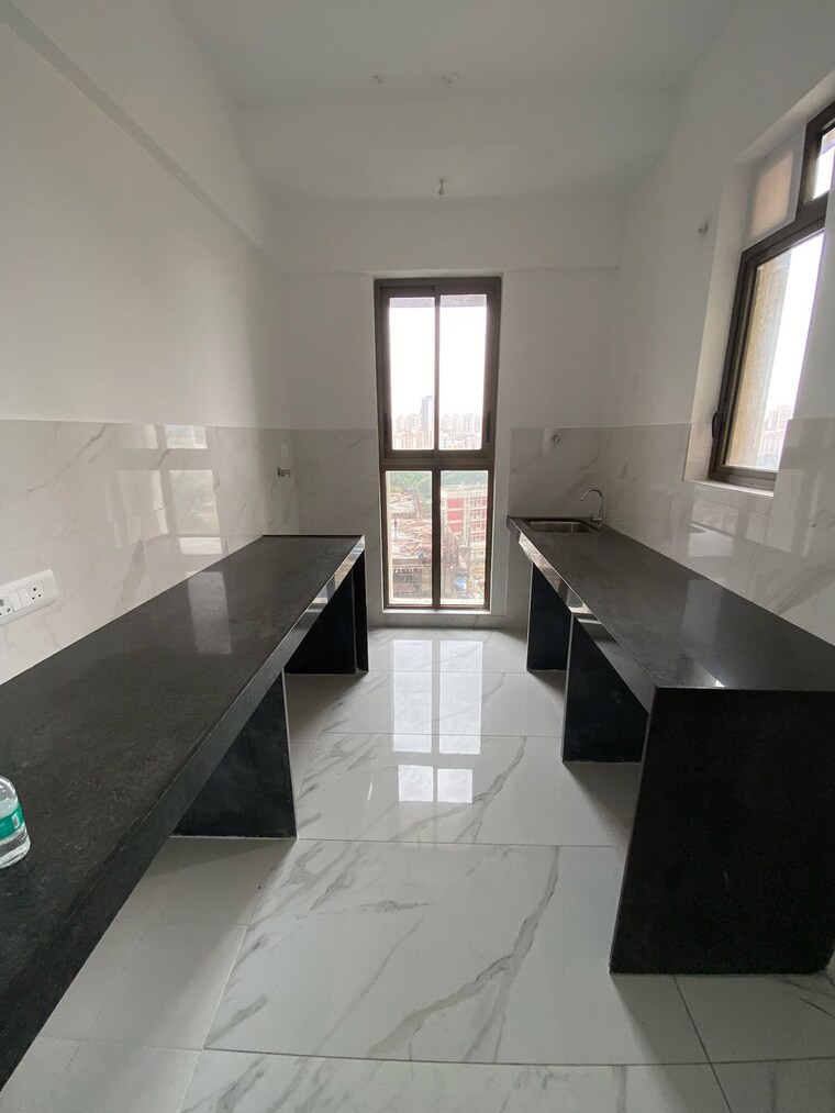 Kitchen, raymond-ten-x-vibes 2 Bedroom 580 Sq.Ft. Apartment In J K Gram Thane 9610113