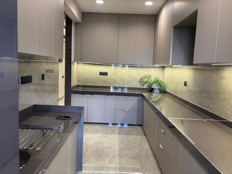 Kitchen, aos-genesis 3 Bedroom 1111 Sq.Ft. Apartment In Bandra East Mumbai 9610130