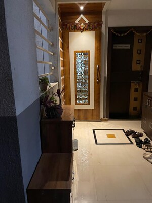 Living Room in 2 BHK Apartment at SSD Sai Platinum, Pimple Saudagar – for Rent