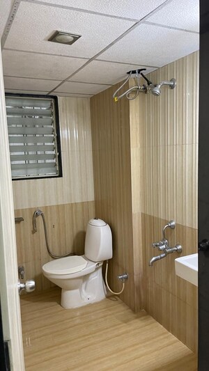Bathroom in 2 BHK Apartment at SSD Sai Platinum, Pimple Saudagar – for Rent