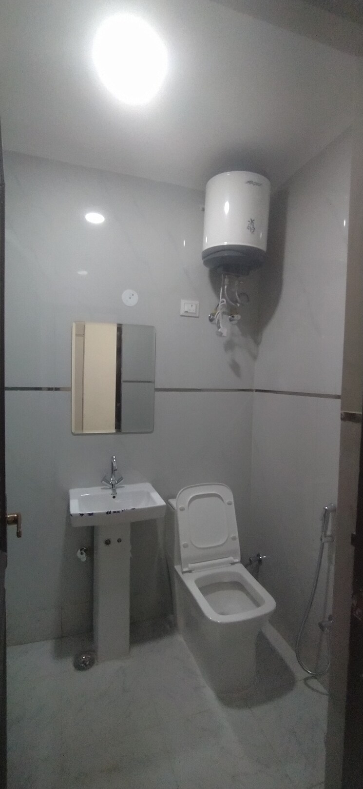 Bathroom, khirki extension 2 Bedroom 700 Sq.Ft. Builder Floor In Khirki Extension Delhi 9610152