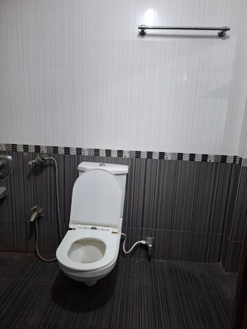 Bathroom in 3 BHK Apartment at Banjara Hills – for Rent