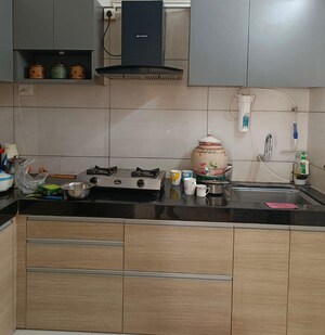 Kitchen in 2 BHK Apartment at Choice Goodwill Metropolis West, Lohgaon – for Rent