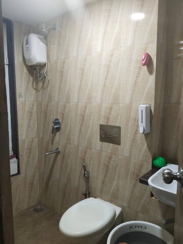 Bathroom in 1 BHK Apartment at Lodha Amara, Kolshet Road – for Rent