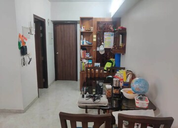 Living Room in 1 BHK Apartment at Lodha Amara, Kolshet Road – for Rent