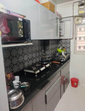 Kitchen in 1 BHK Apartment at Lodha Amara, Kolshet Road – for Rent