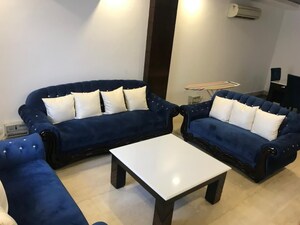 Living Room in 3 BHK Builder Floor at Greater Kailash I – for Rent