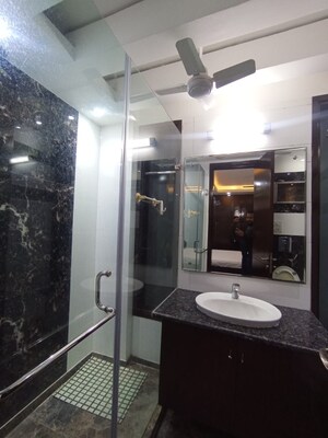 Attached Bathroom in 3 BHK Builder Floor at Greater Kailash I – for Rent