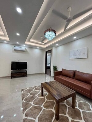 Living Room in 3 BHK Builder Floor at Greater Kailash ii – for Rent