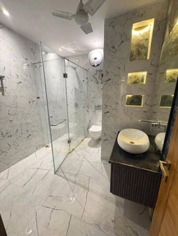 Bathroom in 3 BHK Builder Floor at Greater Kailash ii – for Rent