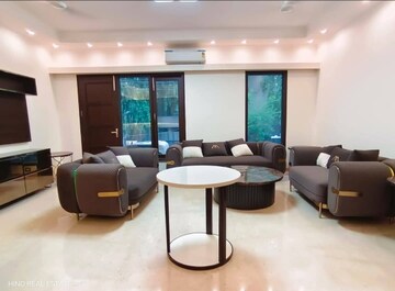 Living Room in 4 BHK Builder Floor at Greater Kailash Part 3 – for Rent