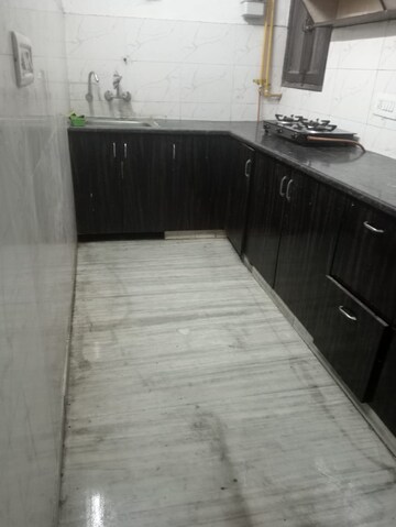 Kitchen in 2 BHK Builder Floor at Indraprastha Colony – for Rent