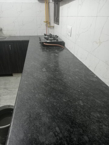 Kitchen in 2 BHK Builder Floor at Indraprastha Colony – for Rent