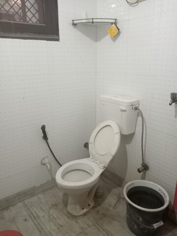 Bathroom in 2 BHK Builder Floor at Indraprastha Colony – for Rent