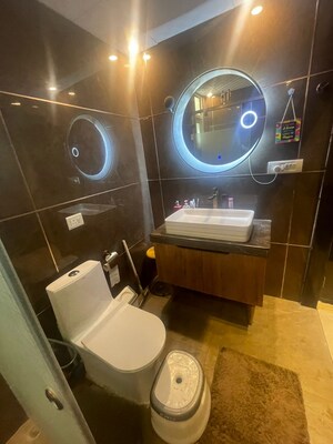 Bathroom in 2 BHK Builder Floor at RWA Apartments Sector 50, Sector 50 – for Rent