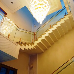 Staircase in 5 BHK Independent House at Nirman Nagar – for Sale