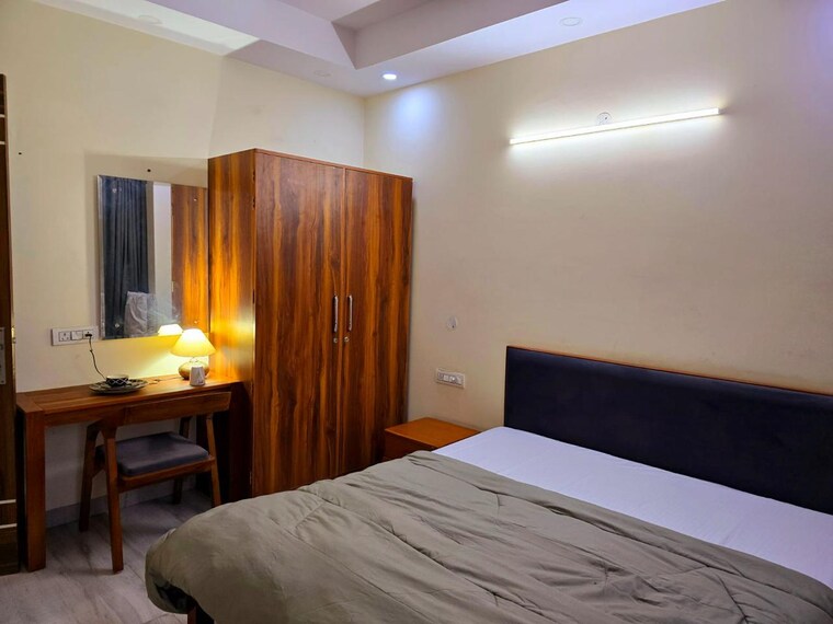 Bedroom, tanvi-villa 3 Bedroom 2350 Sq.Ft. Apartment In Sector 45 Gurgaon 9610298