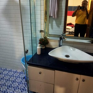 Bathroom in 3 BHK Apartment at Greater Kailash I – for Sale