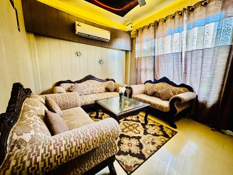 Living Room, guru-nanak-enclave 2 Bedroom 1000 Sq.Ft. Builder Floor In Dhakoli Zirakpur 9610327