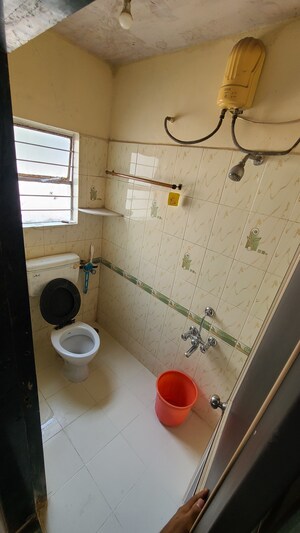 Bathroom in 1 BHK Apartment at Vishrantwadi – for Rent