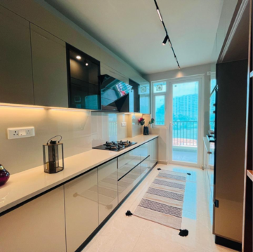 Kitchen in 3 BHK Apartment at High Ground – for Sale