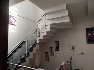 Staircase in 4 BHK Villa at Ambala Highway – for Sale