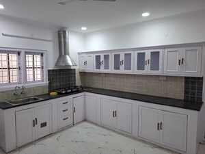 Kitchen in 3 BHK Apartment at Banjara Hills – for Rent