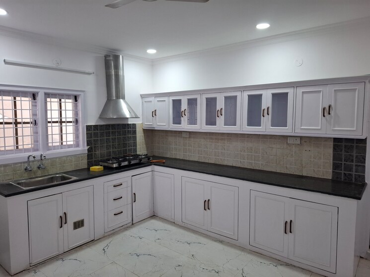 Kitchen, banjara hills 3 Bedroom 3300 Sq.Ft. Apartment In Banjara Hills Hyderabad 9610383