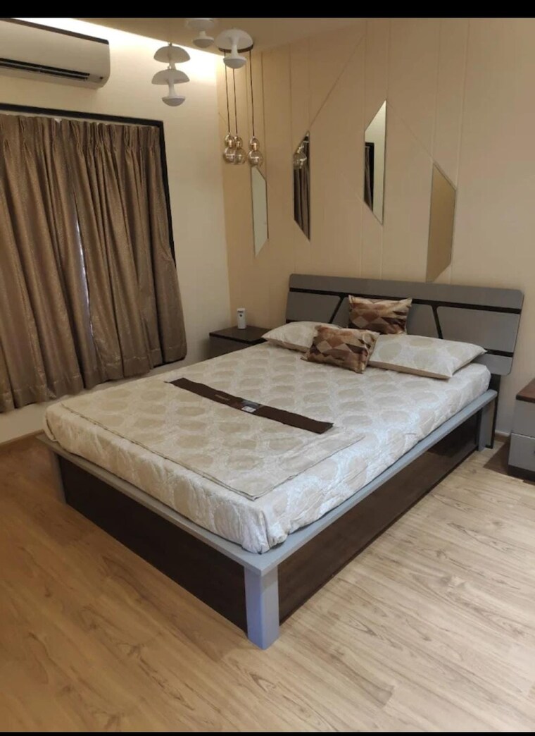 Bedroom, jangid-galaxy 3 Bedroom 950 Sq.Ft. Apartment In Ghodbunder Road Thane 9610384