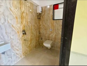 Bathroom in 2 BHK Apartment at Lotus Lotus Link Square, Malad West – for Rent