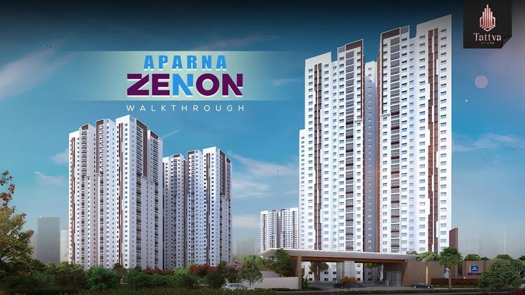 Exterior View, aparna-zenon 3 Bedroom 1560 Sq.Ft. Apartment In Puppalaguda Hyderabad 9610420