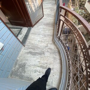 Balcony in 1 BHK Builder Floor at Chattarpur – for Rent