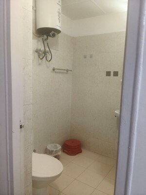 Bathroom in 3 BHK Apartment at Gomti Nagar – for Rent