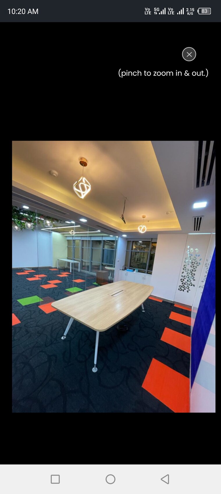 Floor Plan, trehan-iris-techpark Commercial Office Space 1660 Sq.Ft. In Sector 48 Gurgaon 9610557