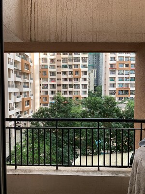Balcony in 2 BHK Apartment at Puranik Abitante, Bavdhan – for Rent