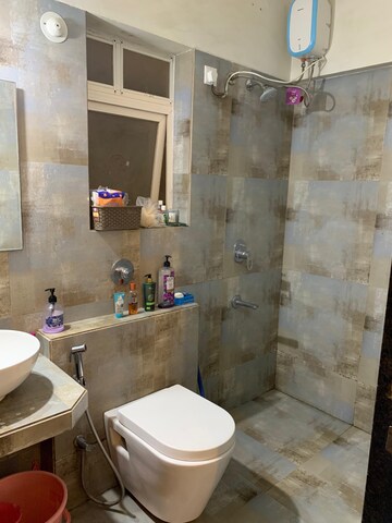 Bathroom in 2 BHK Apartment at Puranik Abitante, Bavdhan – for Rent