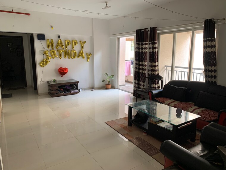 Living Room, puranik-abitante 2 Bedroom 900 Sq.Ft. Apartment In Bavdhan Pune 9610626