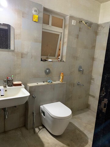 Bathroom in 2 BHK Apartment at Puranik Abitante, Bavdhan – for Rent