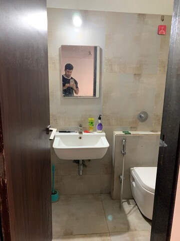 Bathroom in 2 BHK Apartment at Puranik Abitante, Bavdhan – for Rent
