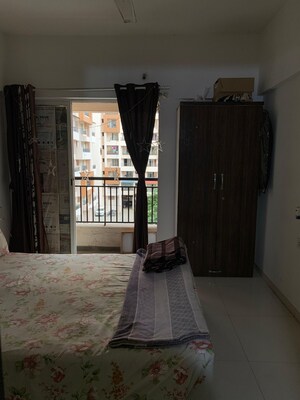 Living Room in 2 BHK Apartment at Puranik Abitante, Bavdhan – for Rent