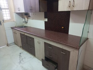 Kitchen in 2 BHK Builder Floor at Palam Vihar – for Rent