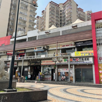  Shop – Exterior View View at Fusion Homes, Tech Zone Greater Noida - for Sale