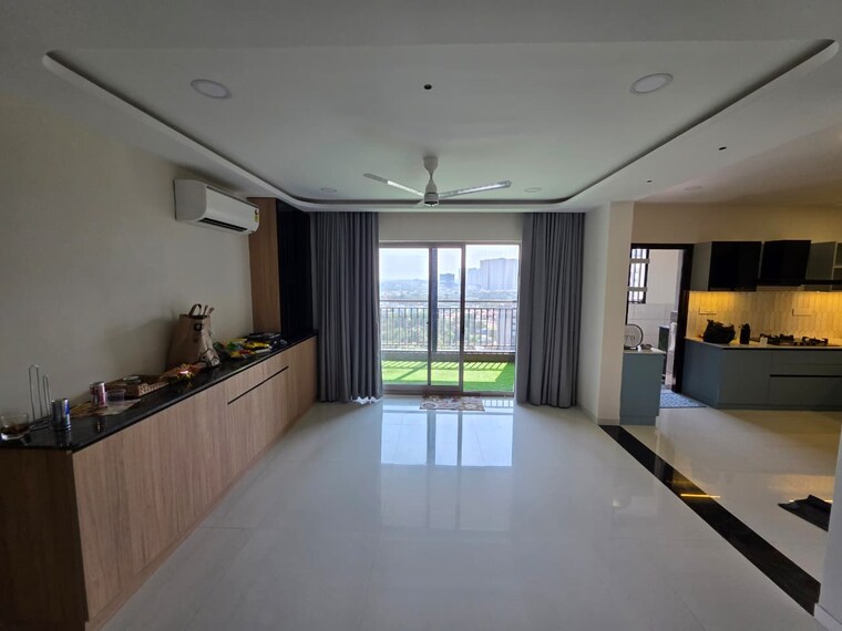 Living Room, frontline-seven 3 Bedroom 2185 Sq.Ft. Apartment In Kokapet Hyderabad 9610723