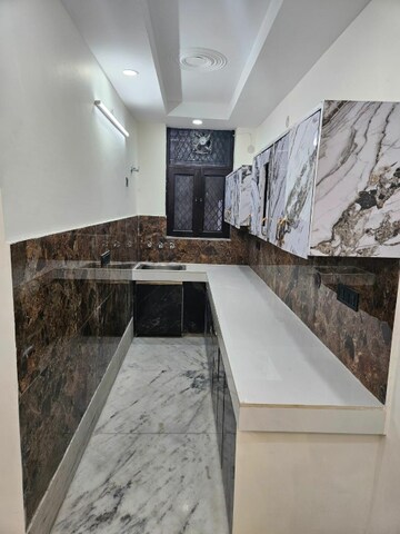 Kitchen in 3 BHK Builder Floor at Green Fields Colony – for Rent