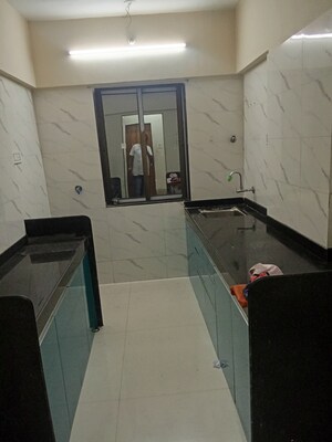 Kitchen in 1 BHK Apartment at Saaga Shri Sai Vishram CHS Ltd, Dahisar West – for Rent