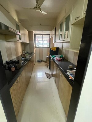 Kitchen in 1 BHK Apartment at Ajmera Valencia, Bhakti Park – for Rent