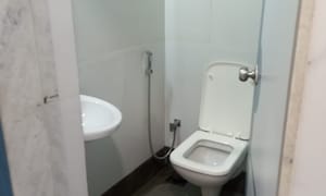 Bathroom in  Office Space at Kamala Mills, Lower Parel – for Rent