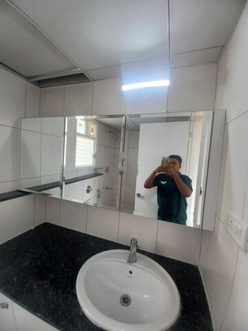 Bathroom in 3 BHK Apartment at Godrej Aqua, International Airport Road – for Sale