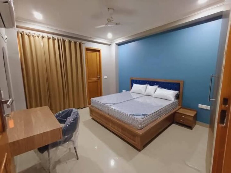 Bedroom, saket 3 Bedroom 1700 Sq.Ft. Builder Floor In Saket Delhi 9610911